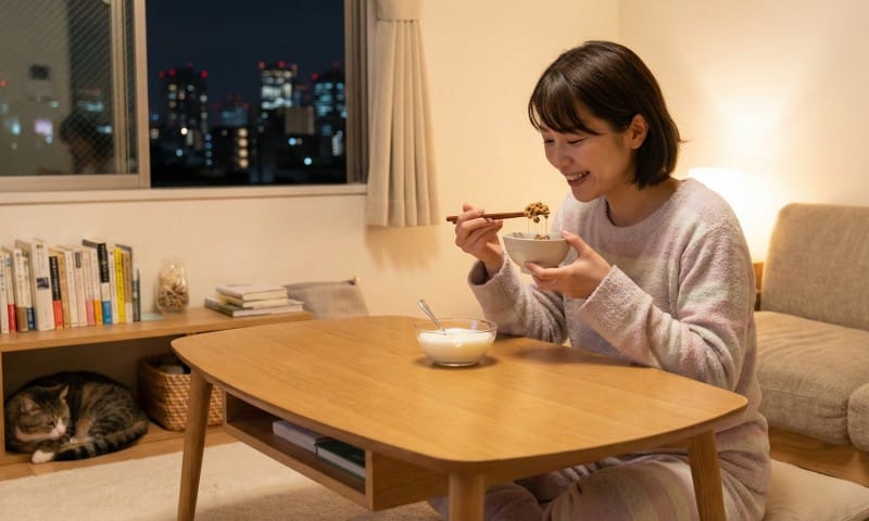 夜にヨーグルトを食べるメリット